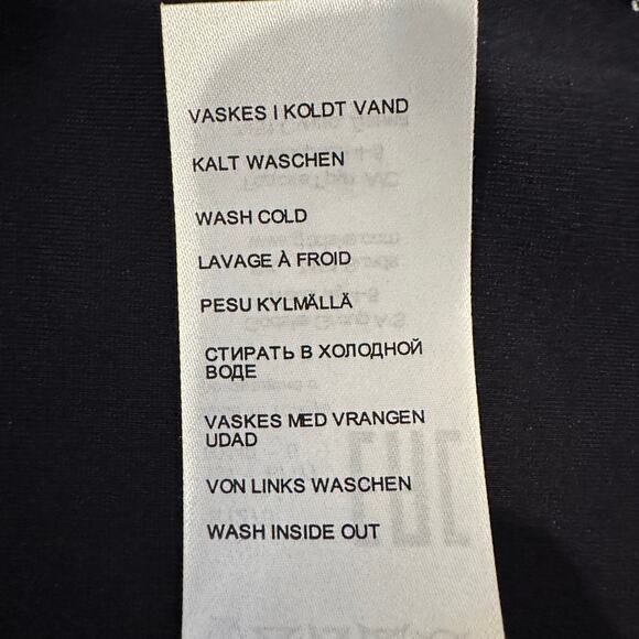 I'CONA Women's Navy Athleisure Hooded Jacket Size 14 Zip Up Sporty Comfy NWT - Picture 15 of 16